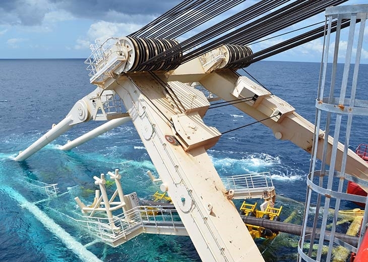 Gelaste pijpleidingen te water