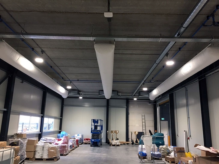 Luchtkoeling met behulp van airsocks