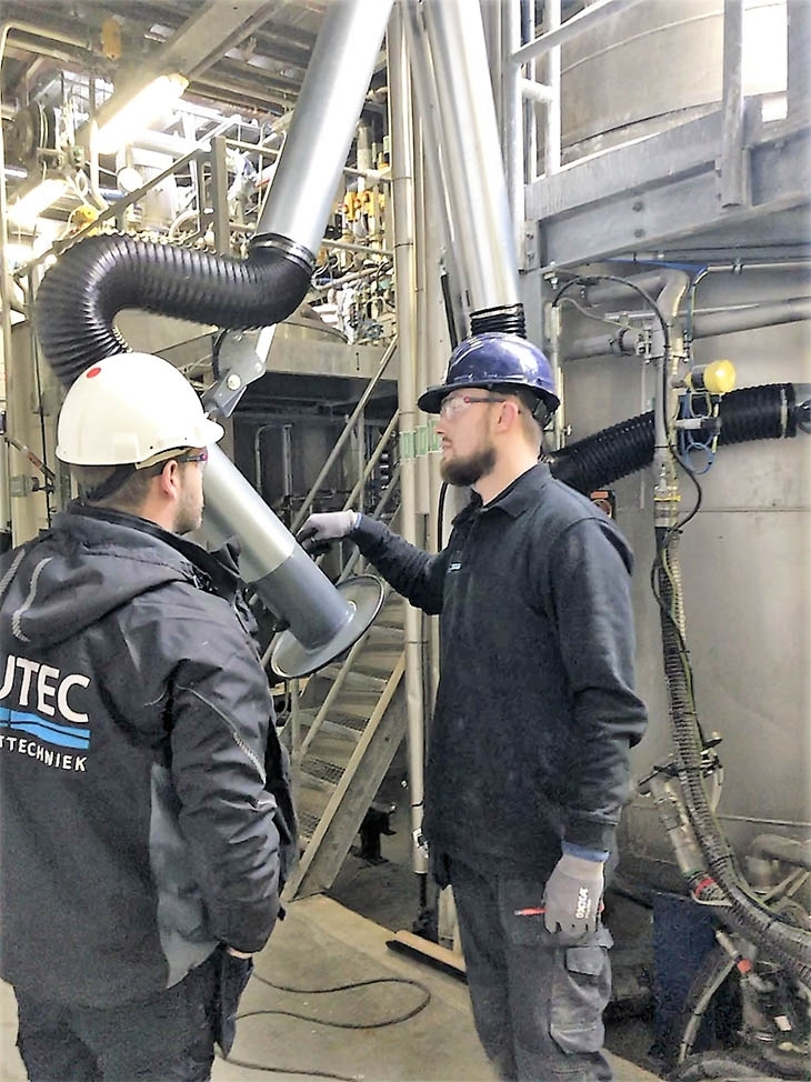 Montage afzuigsysteem