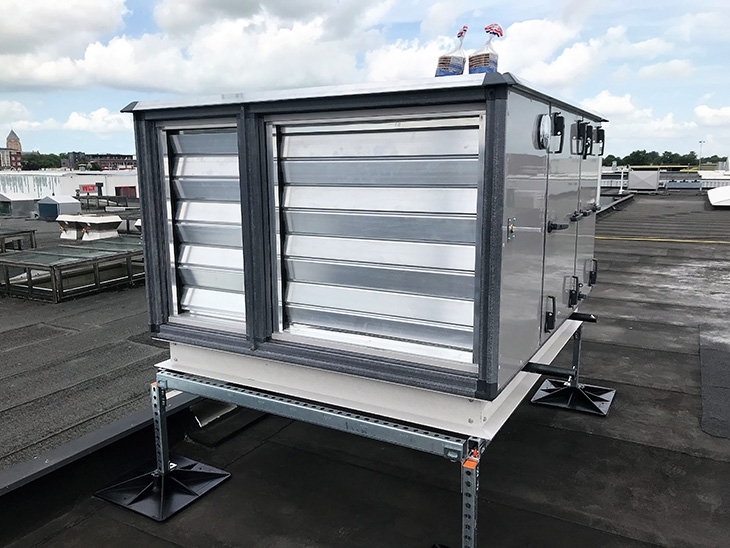 Aanzuig verse buitenlucht