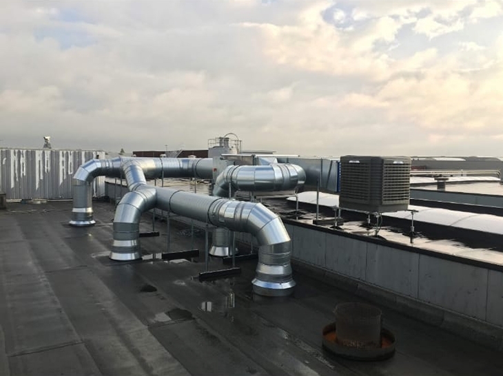 toevoer luchtkanalen