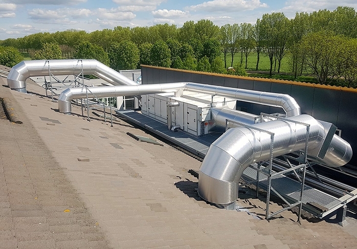 Afzuigkanalen voor luchtbehandeling