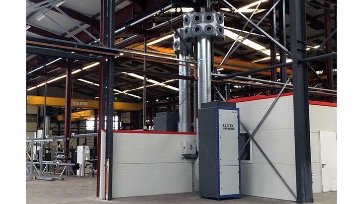 opmengsysteem voor bestrijden lasrook