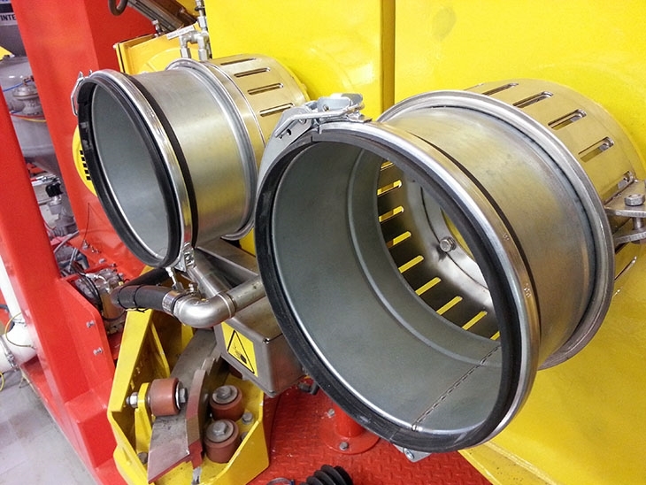 Afzuigvoorziening op equipment