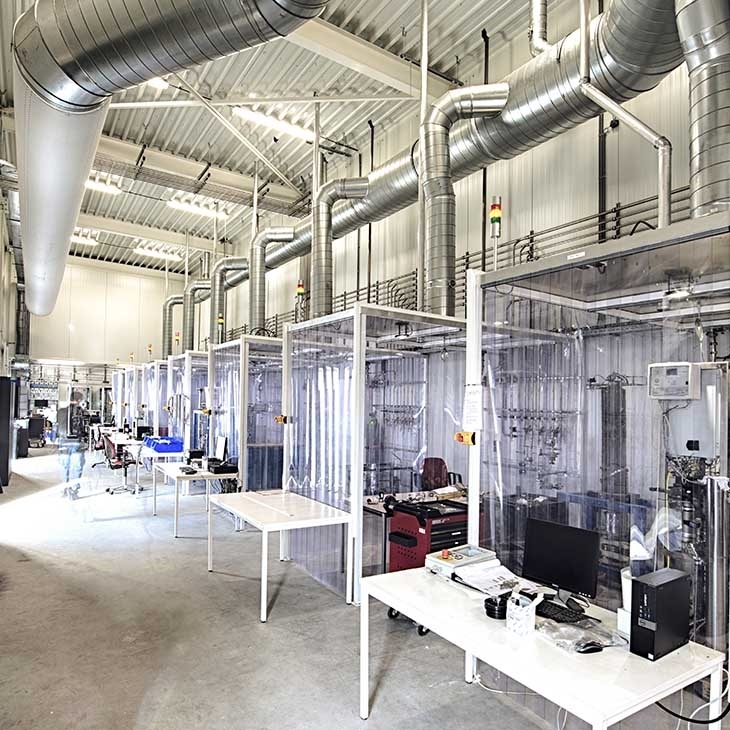 Procesafzuiging met cabines