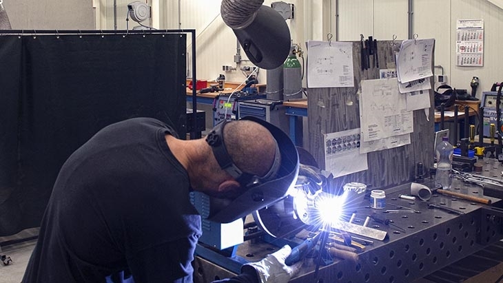 Afzuigarm voor bronafzuiging