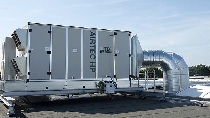 LUTEC AIRTEC HP luchtbehandelingskast speciaal voor metaalbranche