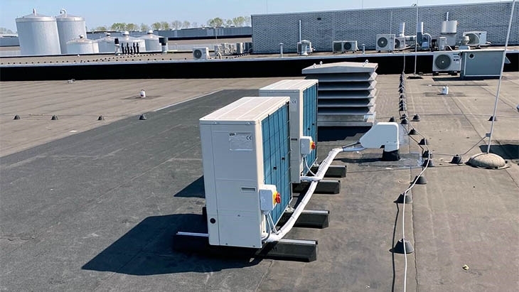 buitenopstelling koelen