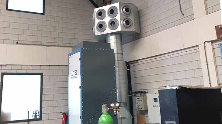 Opmengsysteem: FM100 met airbox