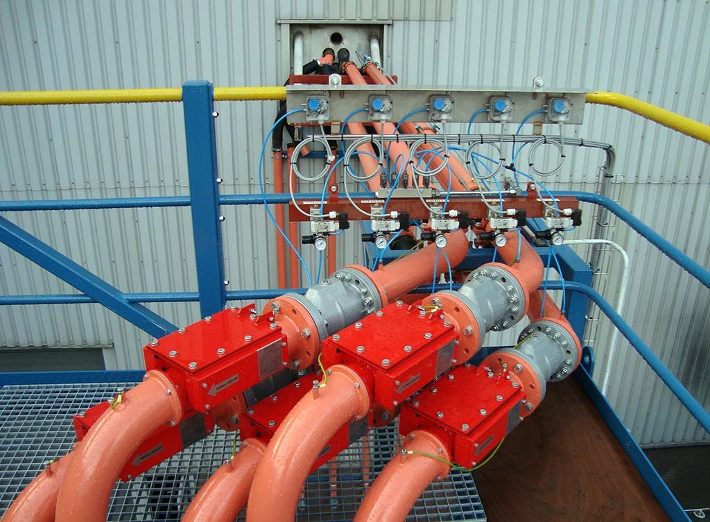 Industrieel hoogwaardige stofafzuiging