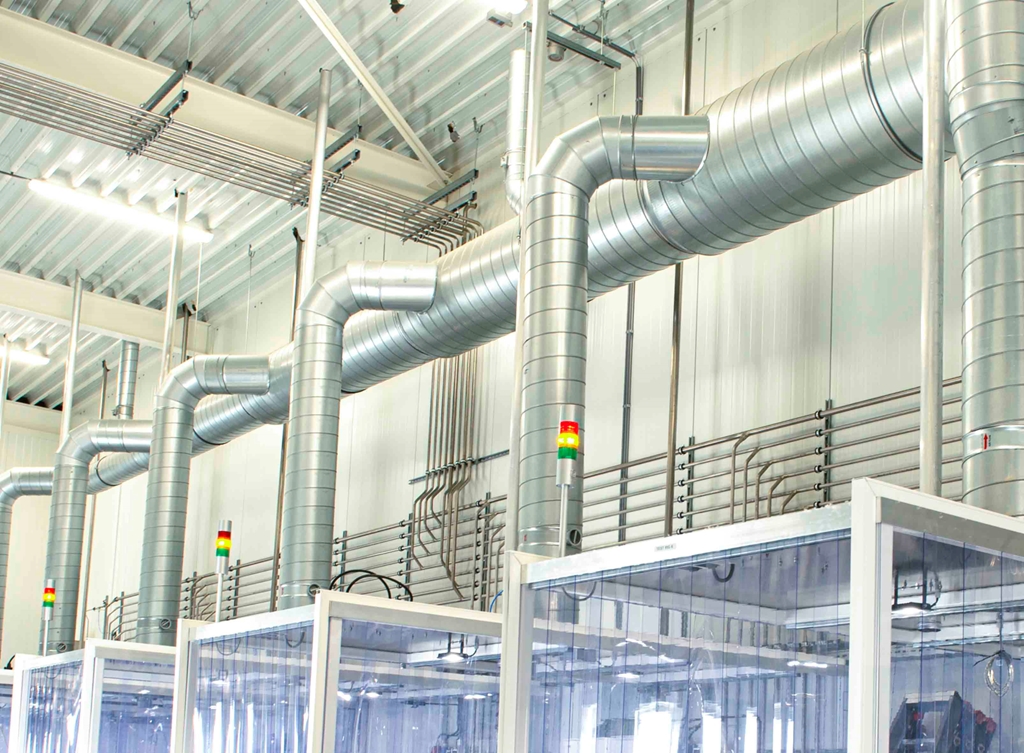 Afzuiging dampen per testcel