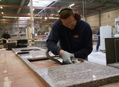 Hoogvacuüm afzuiging mineraalstof