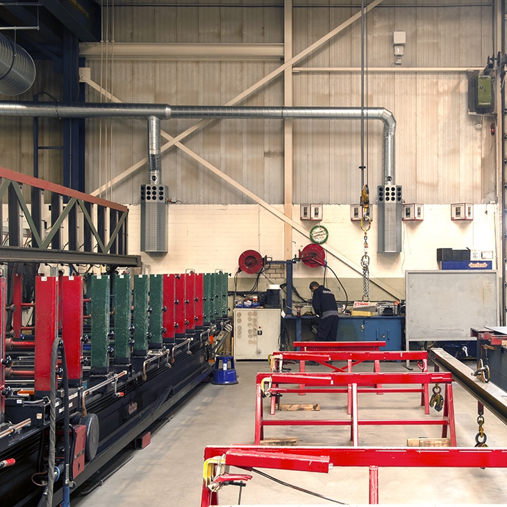 Verwarmen en koelen productie