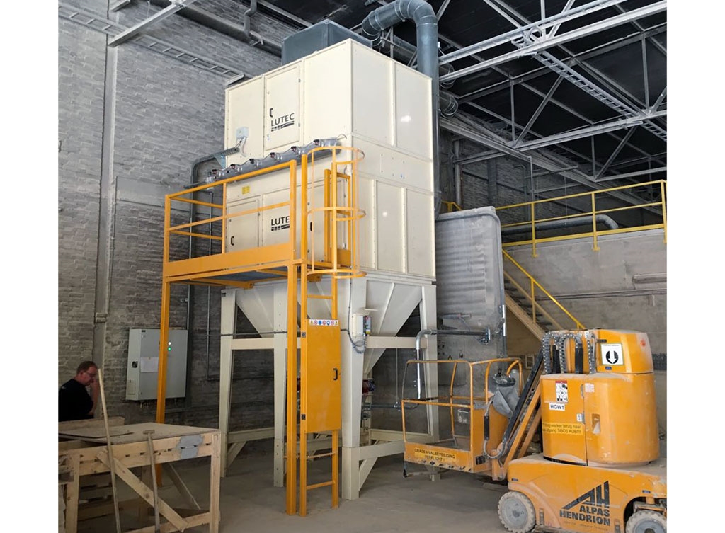 Steenstof afvangen en effectief filteren