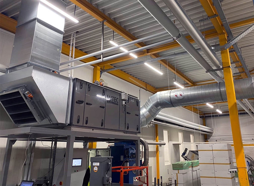 AIRTEC HP FOOD luchtbehandelingskast voor optimale klimaatbeheersing