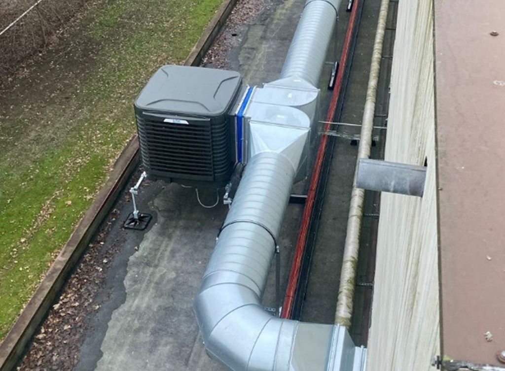 Duurzaam koelen, 100% frisse lucht en verwarmen zonder gas