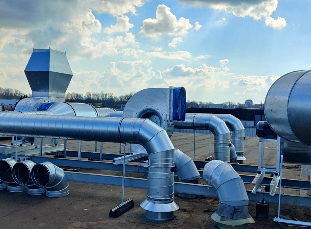 Warmteafvoer tijdens productieproces