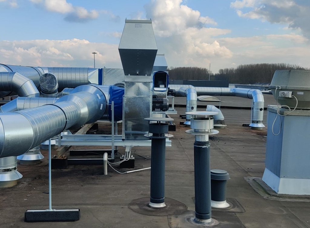 Warmte afvoeren tijdens het productieproces