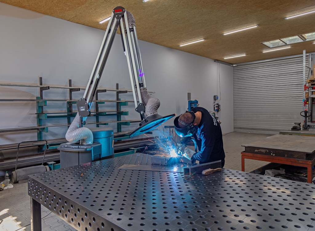 Mobiel lasrookfilter SRF K