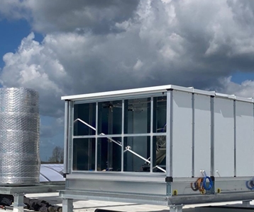 Work in progress - Klimaatbeheersing voor Alinco Stainless & Steel Works Temse