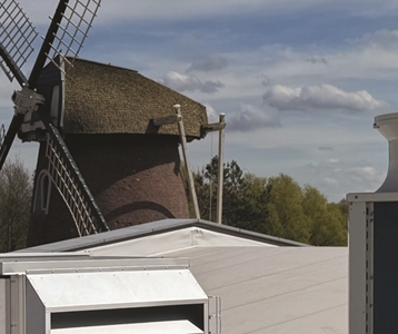 Moderne luchttechniek ontmoet traditionele windkracht