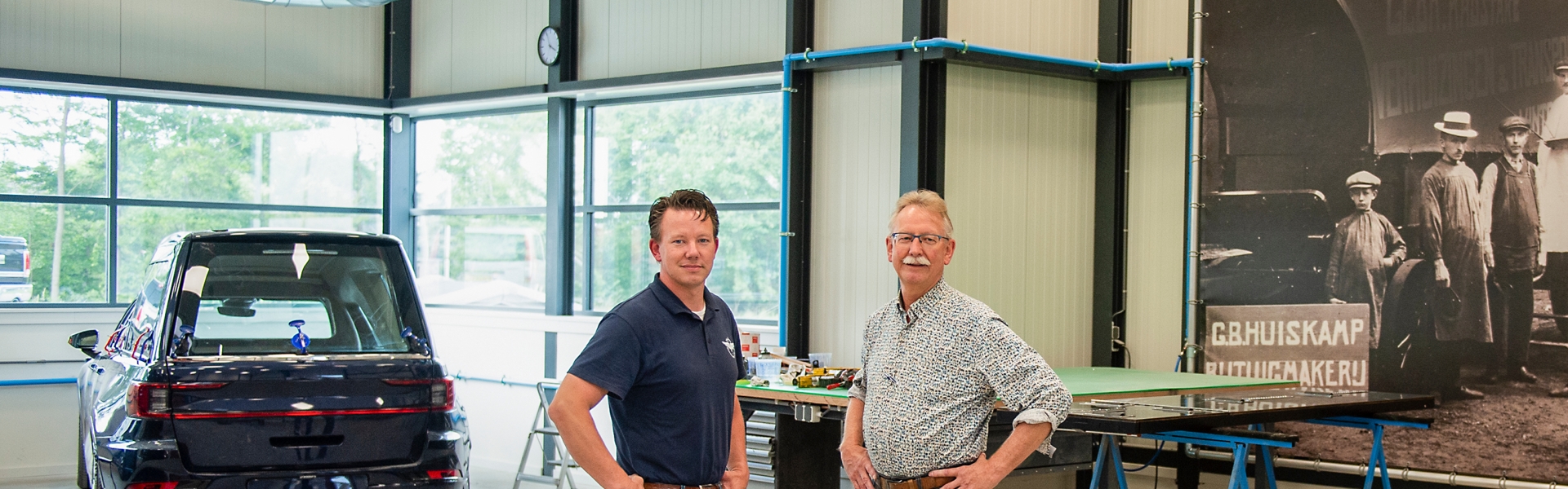 Slimme lucht, schoon werk bij Huiskamp Carrosseriefabriek