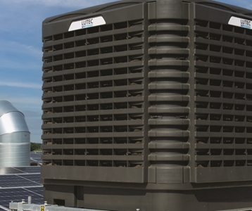 Adiabatische koelunit voor de industrie