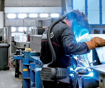 Groot voordeel warmteterugwinning tijdens lasrookafzuiging