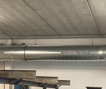 Lasdampafzuiging in kleine ruimte