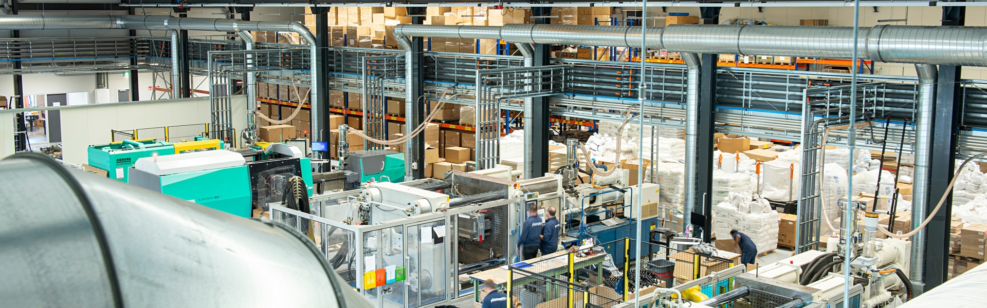 Totaaloplossingen voor industriële klimaatbeheersing (HVAC)