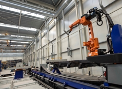 klimaatinstallatie binnen productiehal trailerbouw