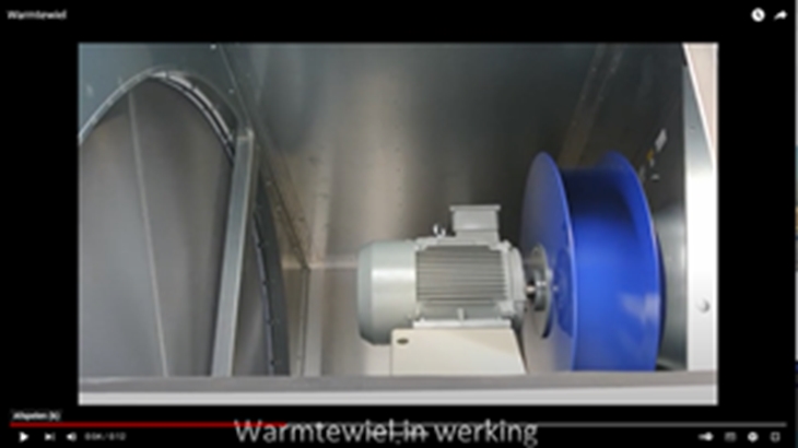 Video warmtewiel