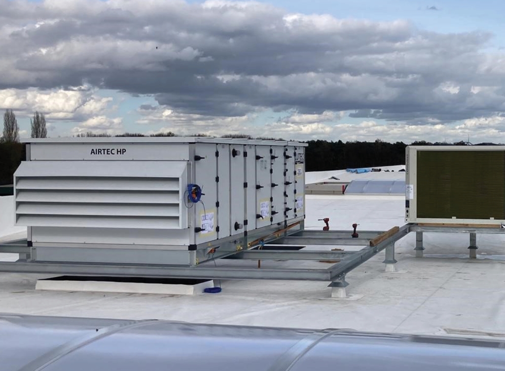 Lasrookafzuiging, koeling en verwarming