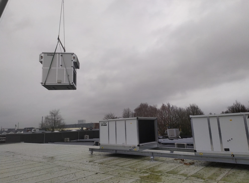 Hoge luchtverversing