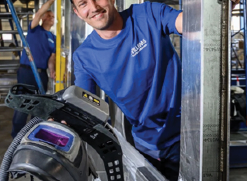 Elke productielocatie zijn eigen filterinstallatie